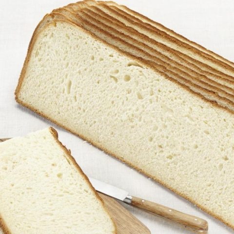 Lateral White Sliced Bread x8